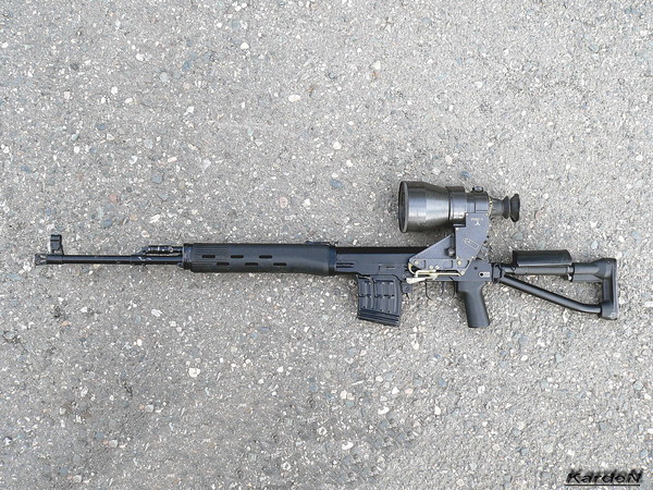 снайперская винтовка Драгунова - СВД-С фото 27