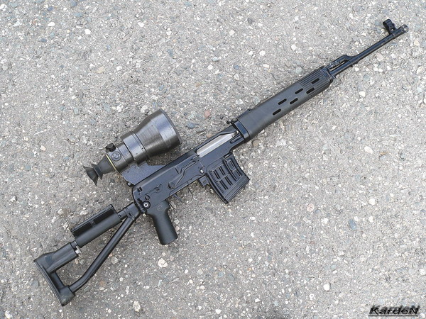 снайперская винтовка Драгунова - СВД-С фото 38