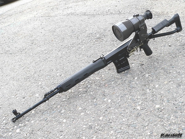 снайперская винтовка Драгунова - СВД-С фото 43