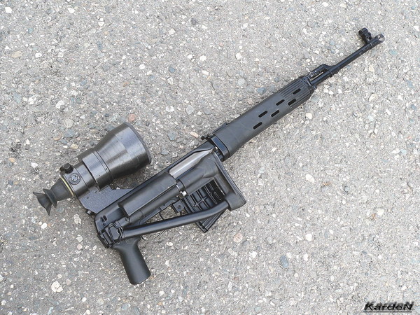 снайперская винтовка Драгунова - СВД-С фото 46