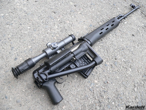 снайперская винтовка Драгунова - СВД-С фото 22