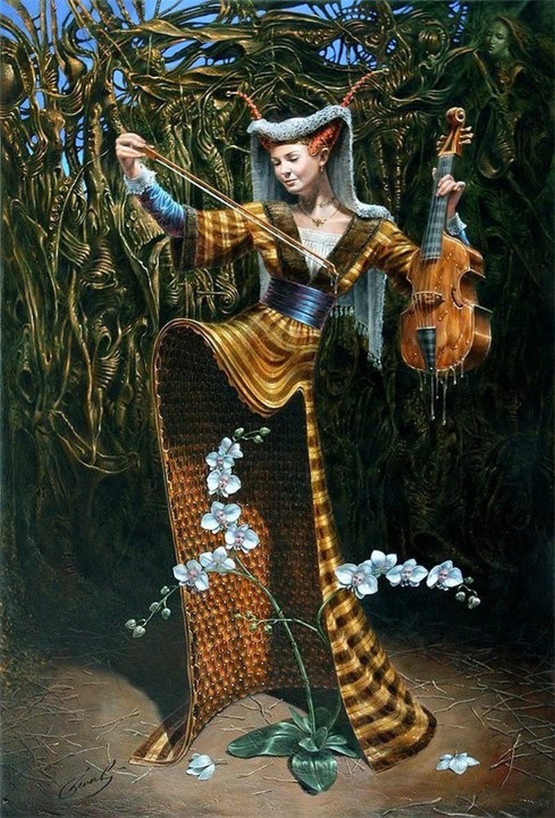 Картины михаил хохлачев michael cheval