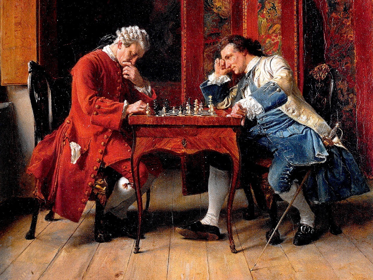 Партии 18 века. Питер Ван гюйс картины. Питер Ван гюйс игра в шахматы.