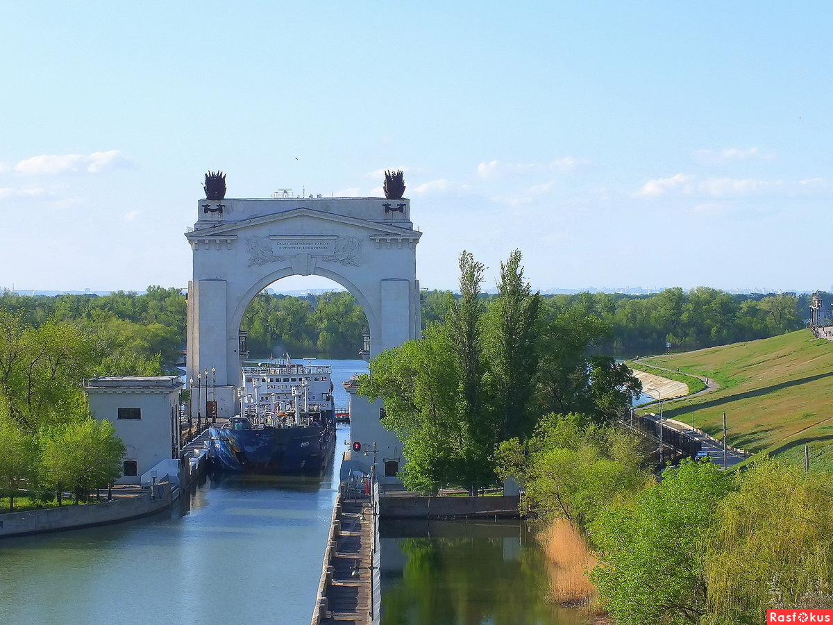 Шлюзы на волге фото