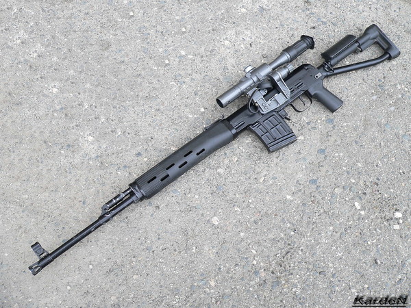 SVD-S Dragunov sniper rifle